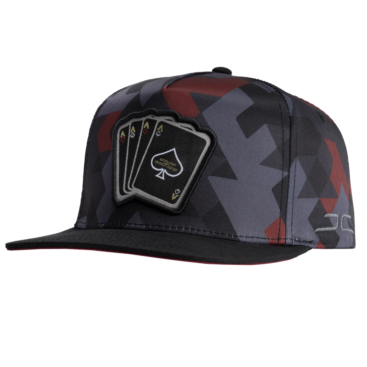 POKER CAMO RED