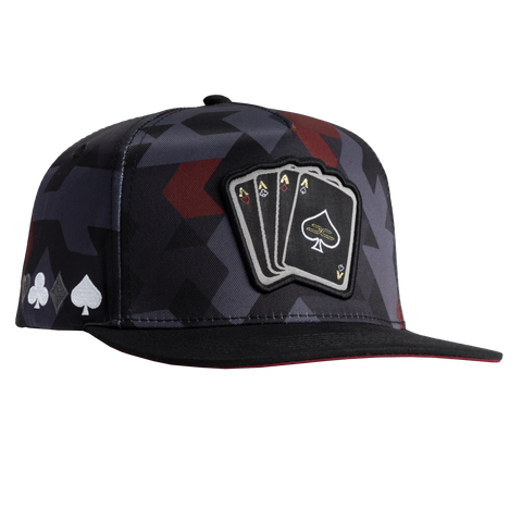 POKER CAMO RED