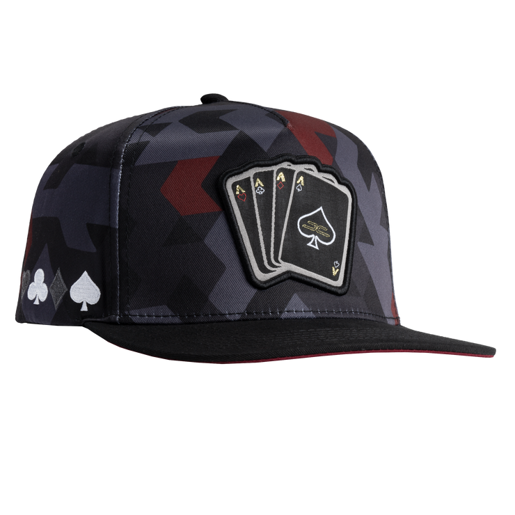 POKER CAMO RED