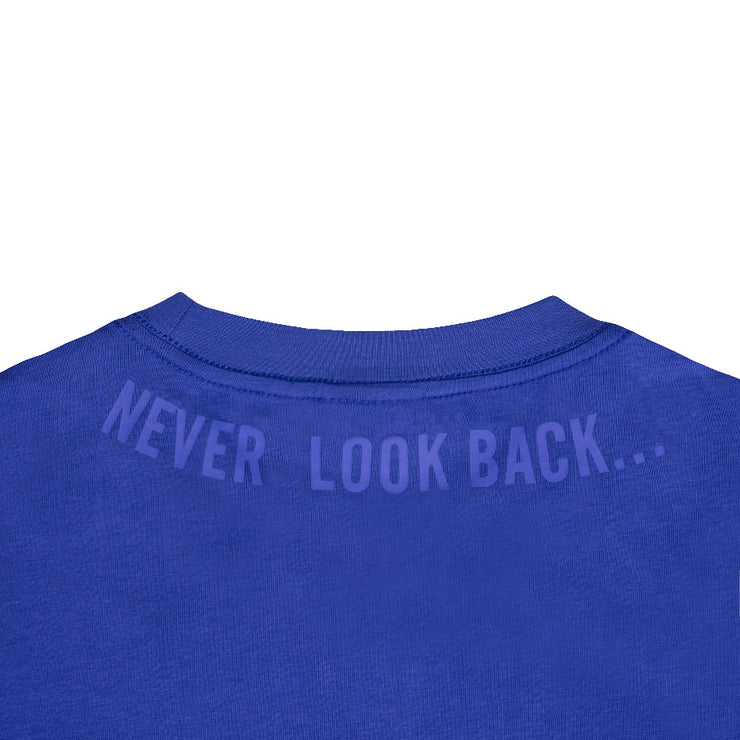 NEVER LOOK BACK BLUE