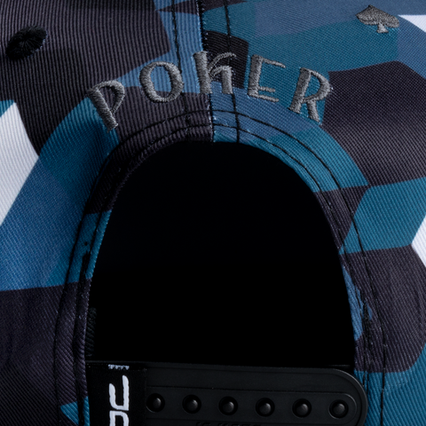 POKER CAMO AQUA