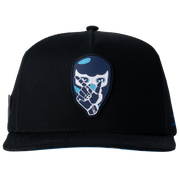 BLUE JC HATS MASK BLACK