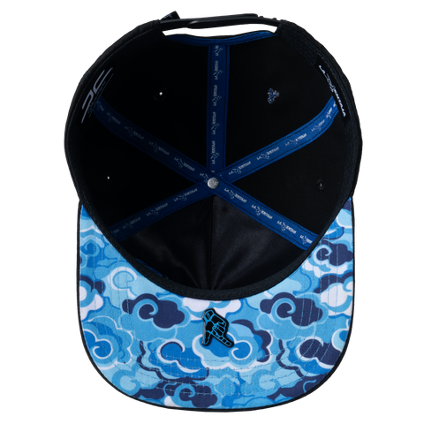 BLUE JC HATS MASK BLACK