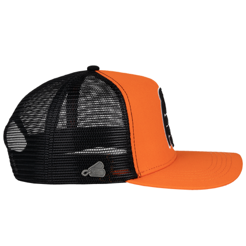 GRANADA ORANGE MESH CURVED