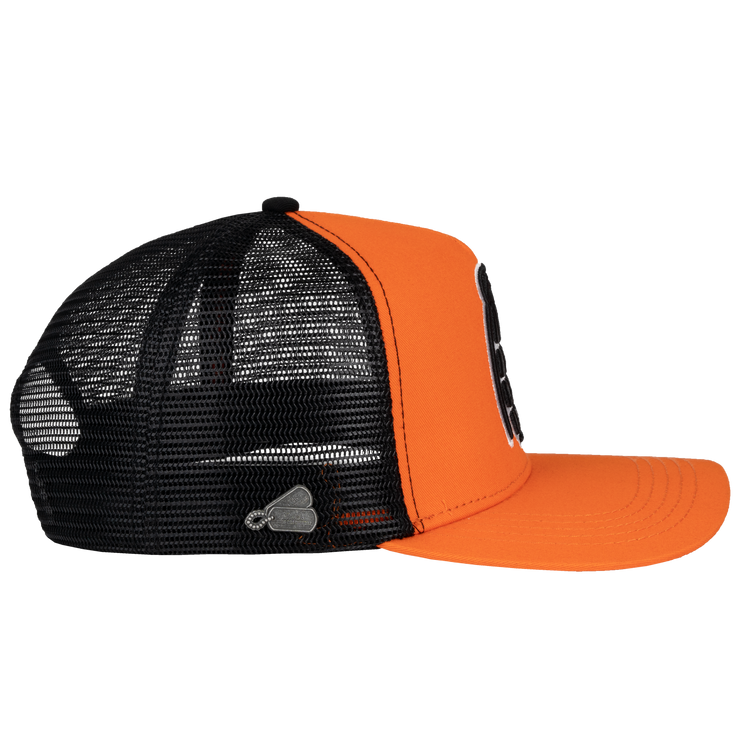 GRANADA ORANGE MESH CURVED