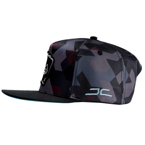 POKER CAMO BLUE/RED