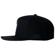 BLUE JC HATS MASK BLACK