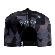 POKER CAMO BLUE/RED