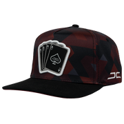 POKER CAMO BURGUNDY