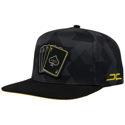 POKER CAMO BLACK YELLOW