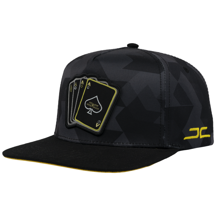 POKER CAMO BLACK YELLOW