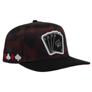 POKER CAMO BURGUNDY