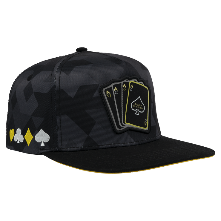 POKER CAMO BLACK YELLOW