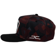 POKER CAMO BURGUNDY