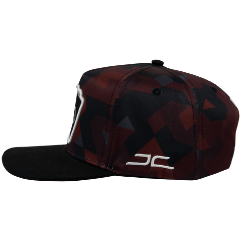 POKER CAMO BURGUNDY