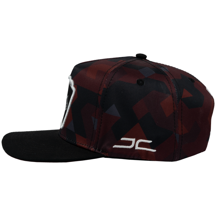 POKER CAMO BURGUNDY