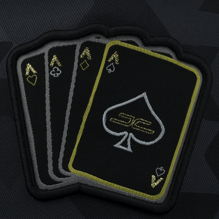 POKER CAMO BLACK YELLOW