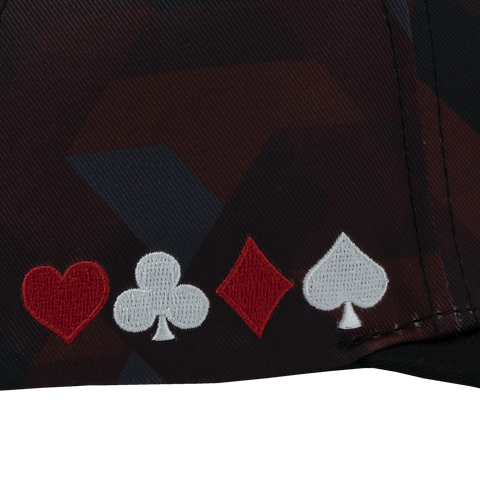 POKER CAMO BURGUNDY