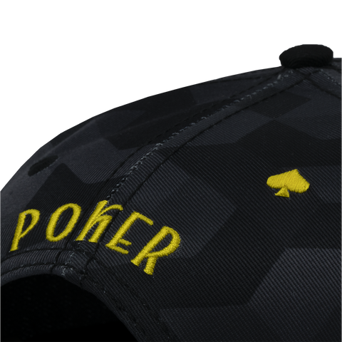 POKER CAMO BLACK YELLOW