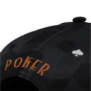 POKER CAMO WHITE BLACK