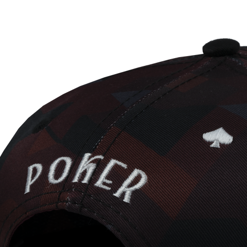 POKER CAMO BURGUNDY