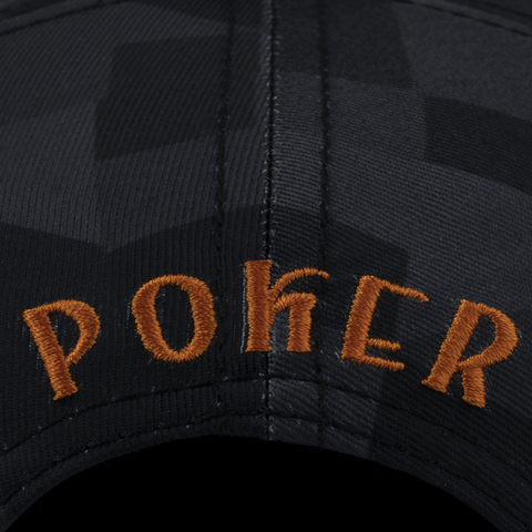 POKER CAMO WHITE BLACK