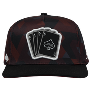 POKER CAMO BURGUNDY