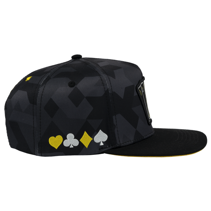 POKER CAMO BLACK YELLOW